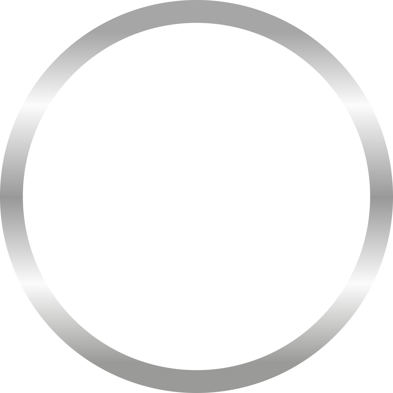 Silver Circle Frame